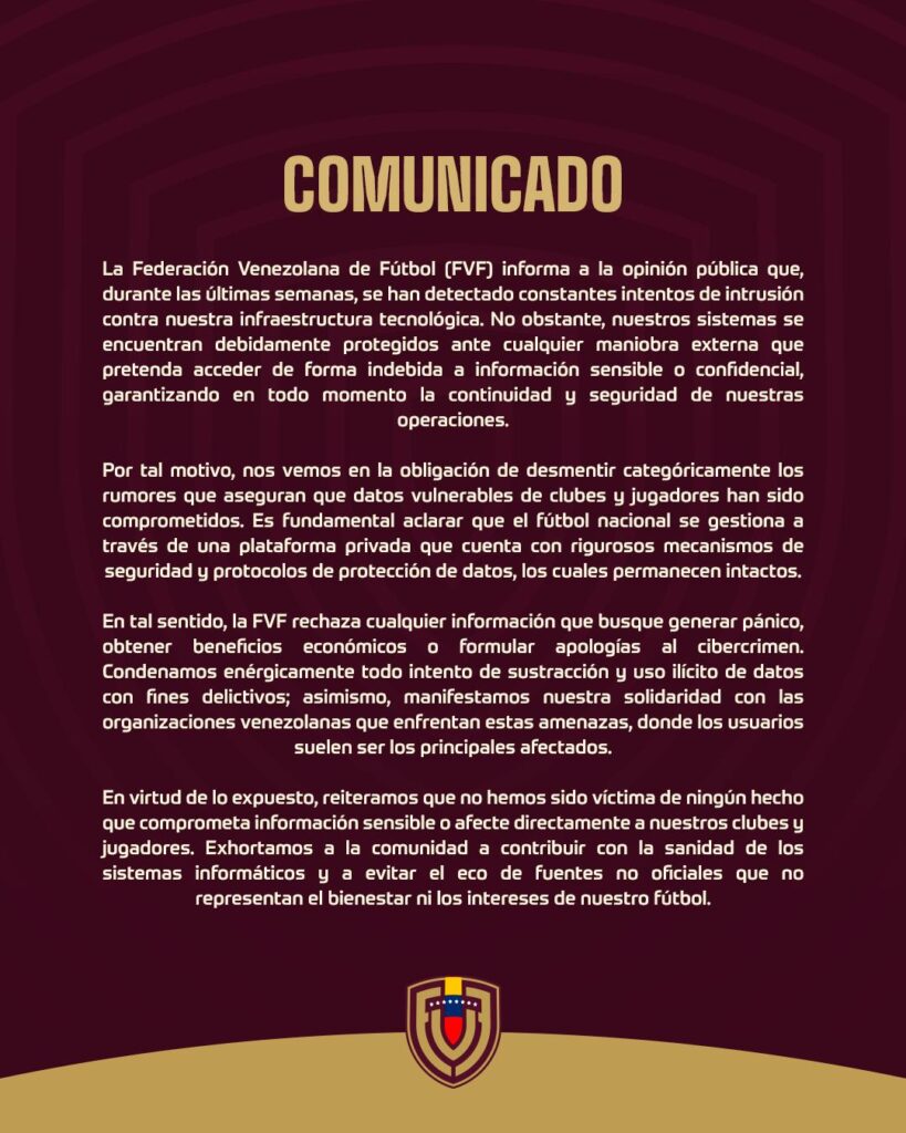 comunicado
