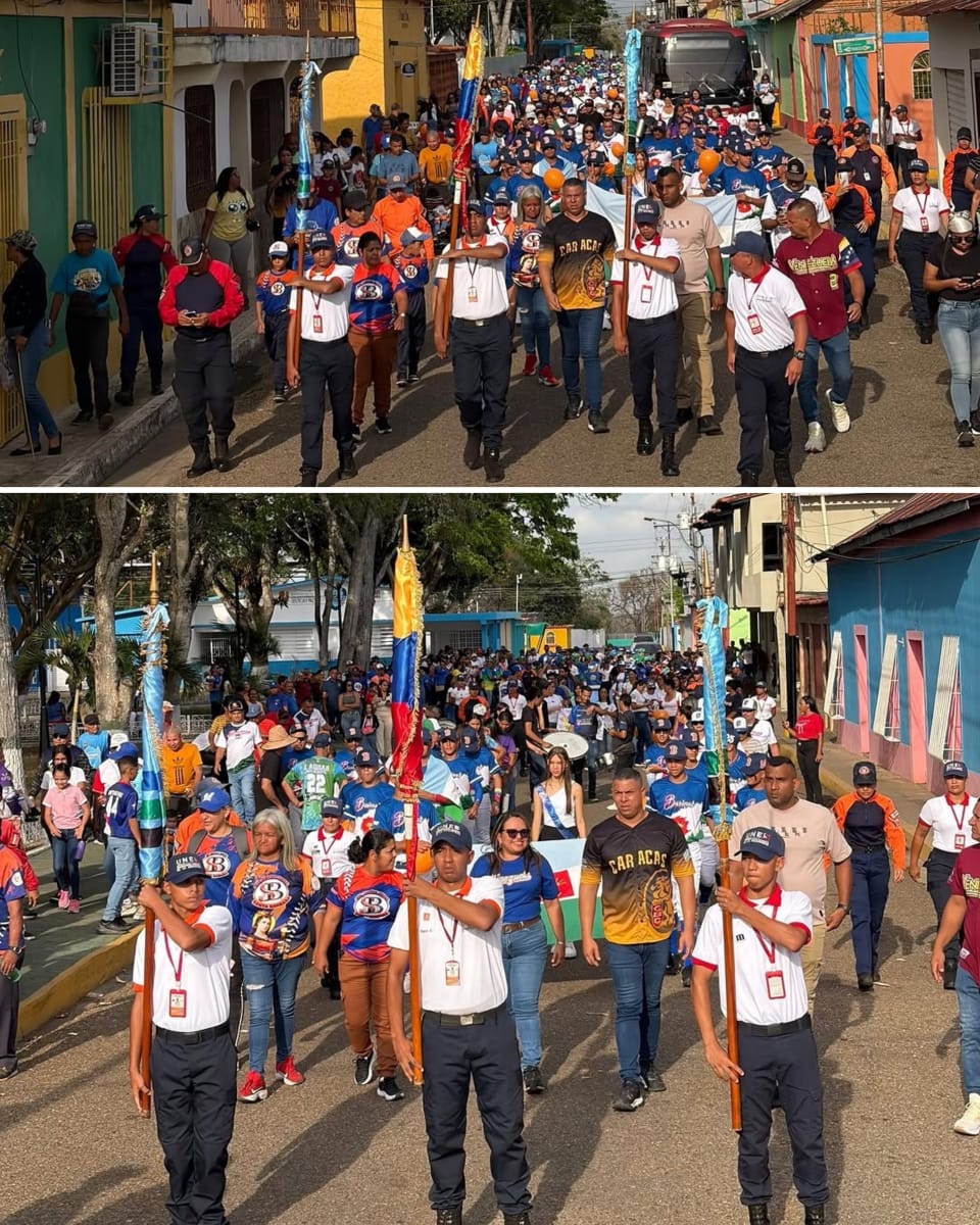 En Santa Bárbara inauguran la XI Copa de Oro Prejunior 2026 de Criollitos de Venezuela 4 desfile3