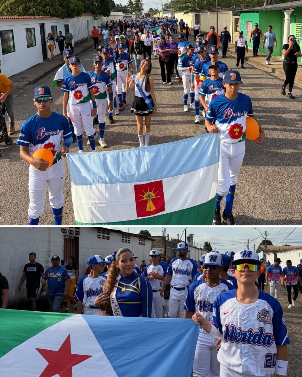 En Santa Bárbara inauguran la XI Copa de Oro Prejunior 2026 de Criollitos de Venezuela 3 desfile4