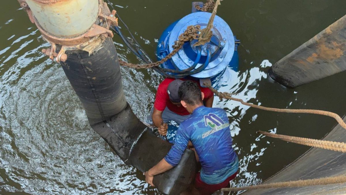 Instalan segundo equipo de bombeo en la captación del Bajo Guarapiche 2 equipo2