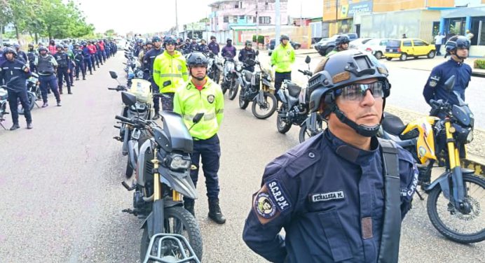 Gobernador Luna desplegó operativo especial de seguridad en Maturín