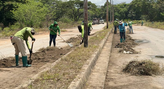 Realizado saneamiento y recuperación de espacios en Santa Elena de Las Piñas