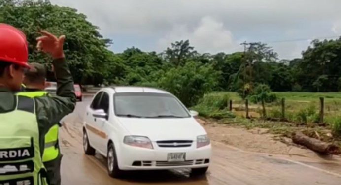 Restitución exitosa del paso vehicular en la Troncal 001 de Táchira