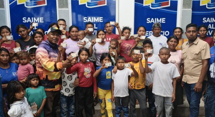 Inician una jornada especial de cedulación a estudiantes y jóvenes Warao