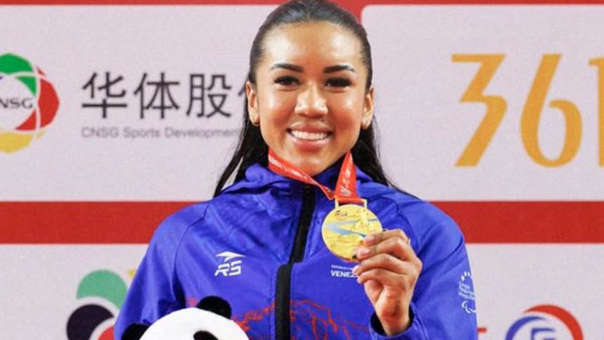 Venezolana Yorgelis Salazar se cuelga el oro en la Premier League de Karate en China 1 Yorgelis Salazar