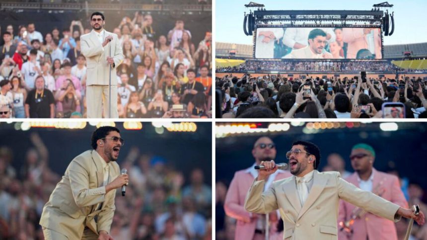 Reguetón y salsa tomaron Barcelona en concierto de Bad Bunny 1 Bad Bunny
