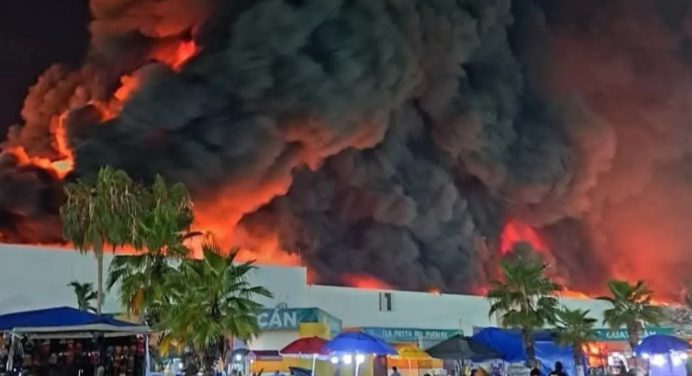 Incendio en la Feria de Tabasco cobra la vida de cinco personas