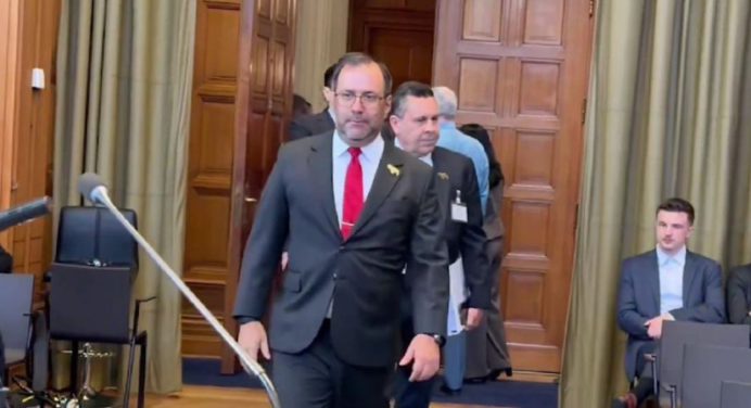 Delegación de Venezuela defiende el Esequibo ante la CIJ