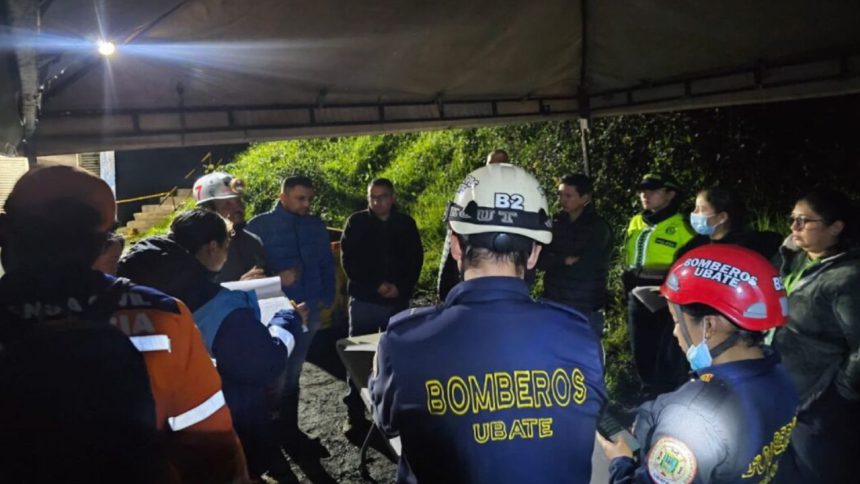 Explosión en una mina