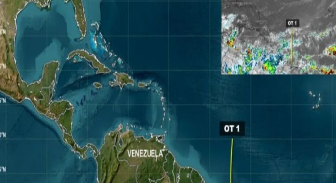 Llega este miércoles al país la primera onda tropical de 2026 con fuertes lluvias