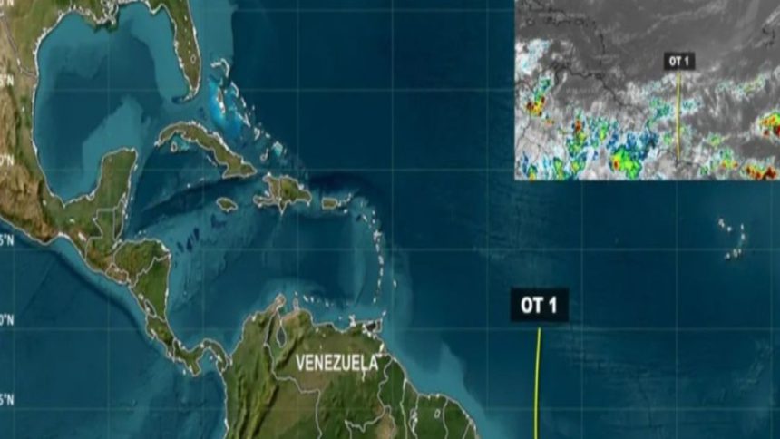 la primera onda tropical