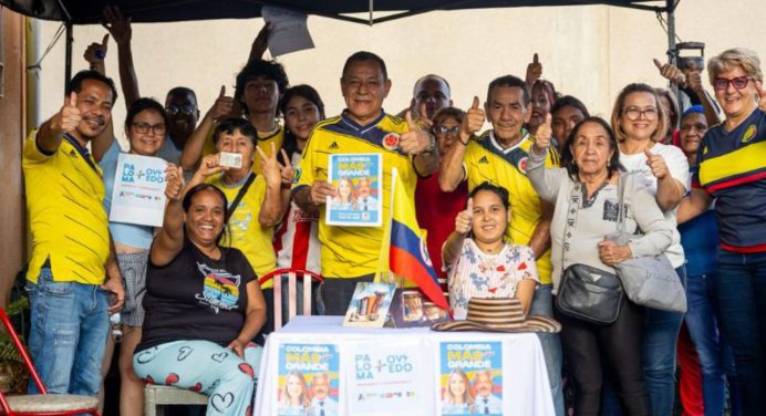 Colombianos en Venezuela votan este 31 de mayo en la primera vuelta presidencial