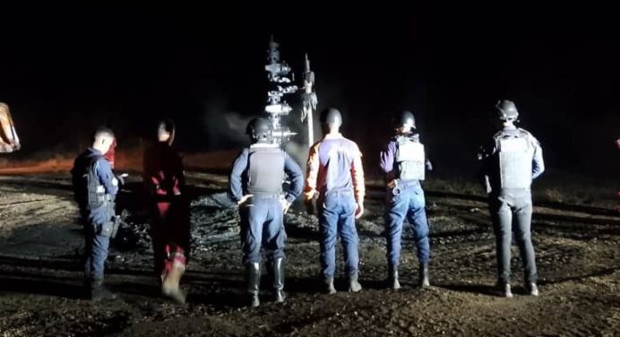 Alcaldía de Uracoa responde a incendio en pozo petrolero Árbol de Navidad