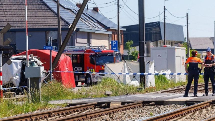 Accidente fatal en Bélgica