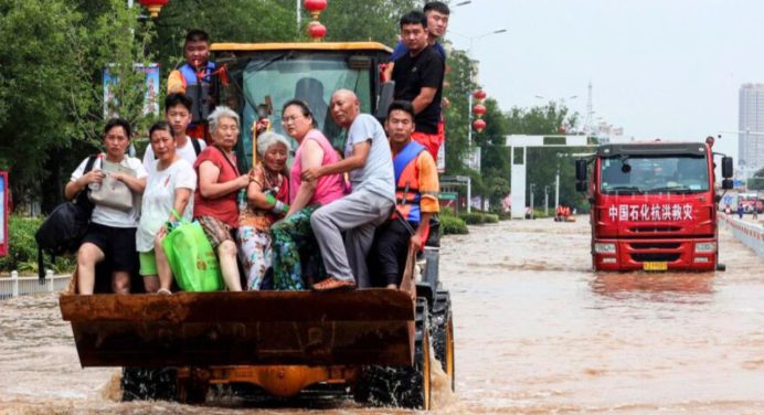 Lluvias torrenciales en el centro de China dejan 9 muertos y 11 desaparecidos