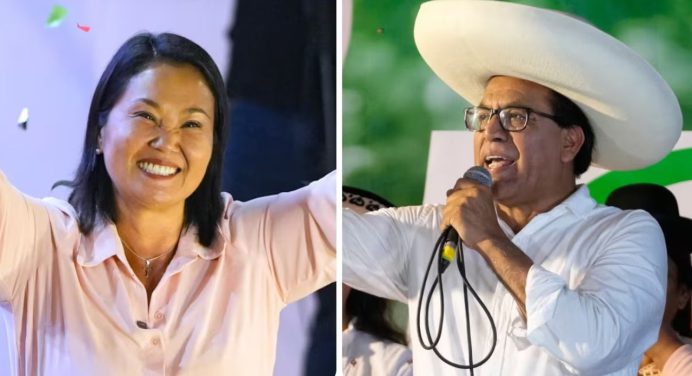 Fujimori y Sánchez capturan el apoyo de los eliminados en la contienda peruana
