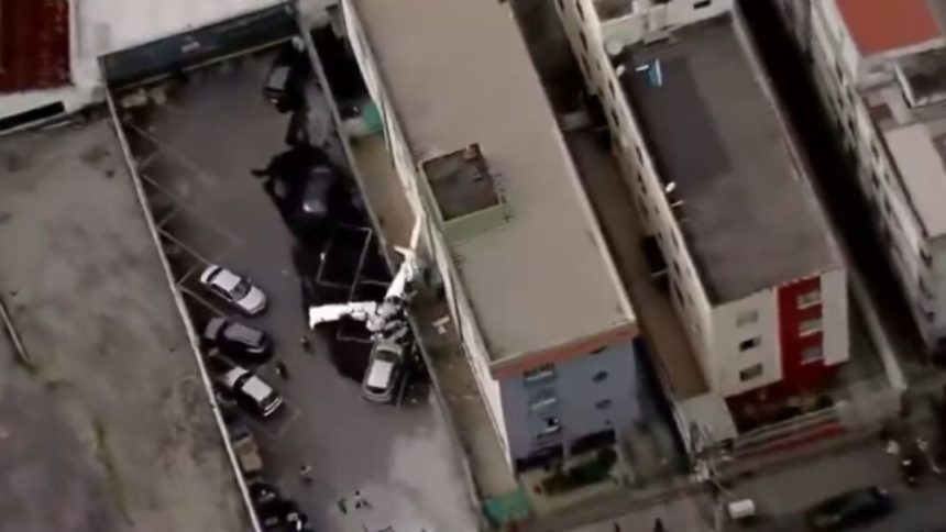 En Brasil una avioneta se estrella contra un edificio dejando dos muertos y tres heridos 1 avioneta
