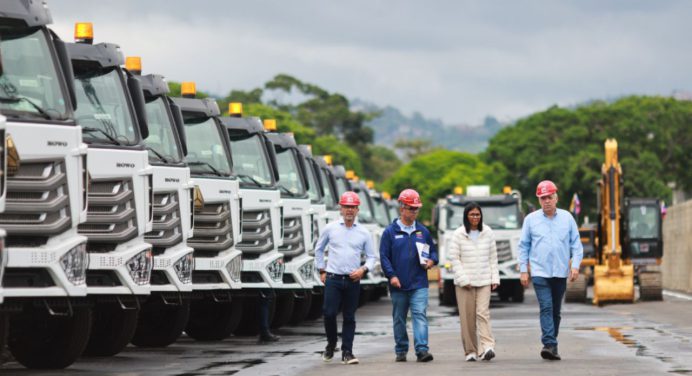 Ejecutivo despliega maquinaria para reforzar Plan de Lluvias y servicios públicos