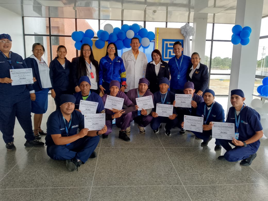 Minsalud certificó a 11 camilleros del hospital de Aguasay 2 camilla2