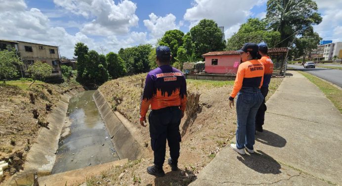 PCAD Maturín supervisó caños de la parroquia Alto de Los Godos