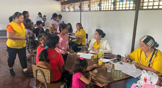 «Por amor a ti» llegó a Caripe donde atendió a 124 niños