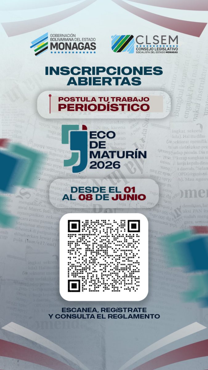 Premio Regional de Periodismo "Eco de Maturín" arranca proceso de postulaciones 2 eco de maturin