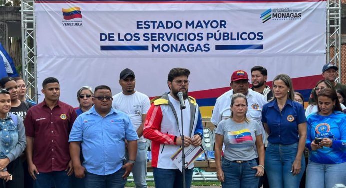 UDO Monagas fue dotada a través del Estado Mayor de los Servicios Públicos