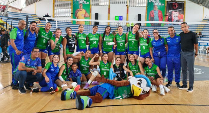 Guácharas de Monagas barren en casa y se afianzan en la élite de la Liga de Voleibol