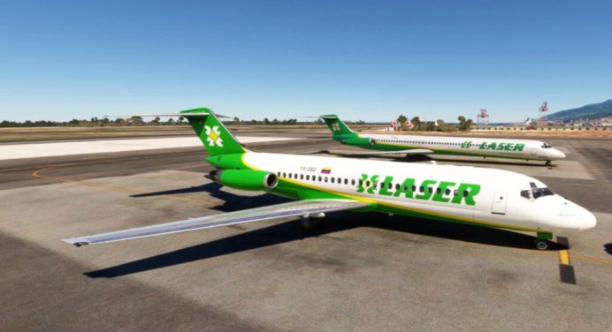 Aterrizó en Maiquetía primer vuelo comercial de la aerolínea Laser desde EE.UU.