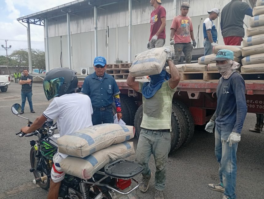 Cemento Cerro Azul impulsa el desarrollo del sur de Monagas con jornada en Libertador 1 principal cemento