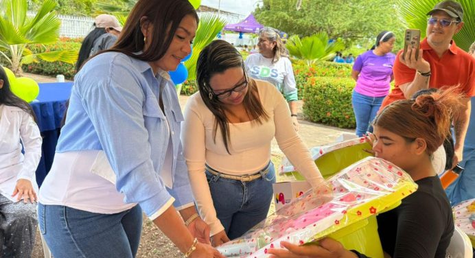 Gobernación de Monagas lleva el programa «Mi bebé y yo» al municipio Santa Bárbara