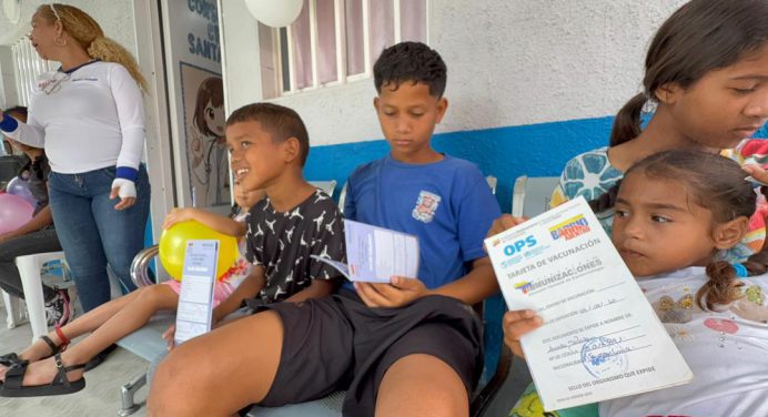 Semana de vacunación cerró con más de 6 mil personas atendidas en Monagas‎