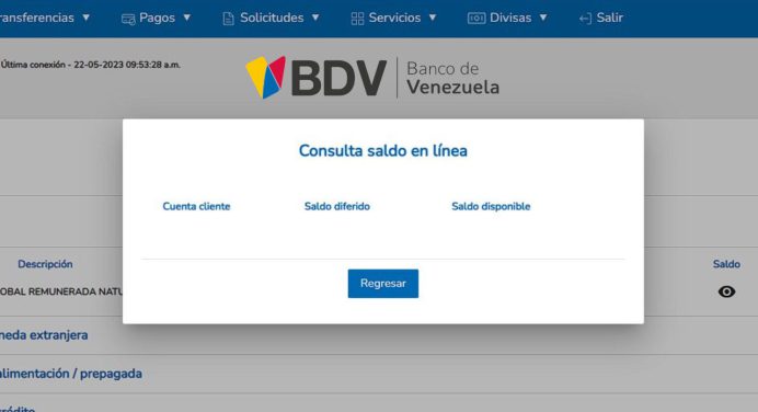 Persisten las fallas en la plataforma del Banco de Venezuela este 17-jun