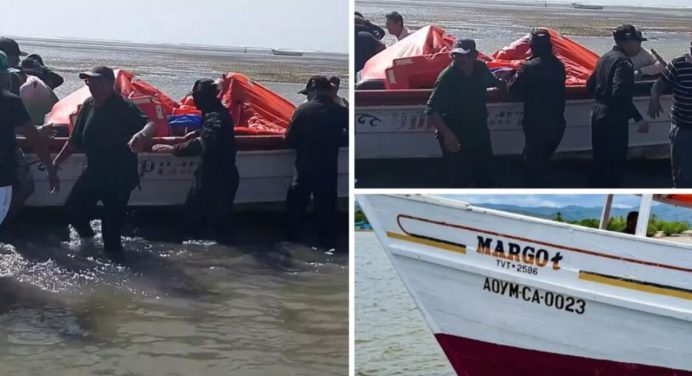 Encuentran a los ocho pescadores que habían desaparecido en Falcón