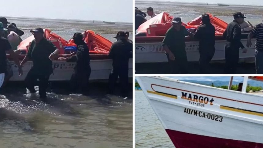 Encuentran a los ocho pescadores que habían desaparecido en Falcón 1 pescadores