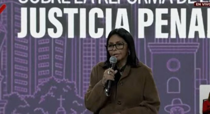 Presidenta encargada busca erradicar la corrupción en el sistema de Justicia