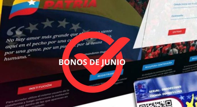 Pagos PATRIA de junio: Revisa sus montos y fechas