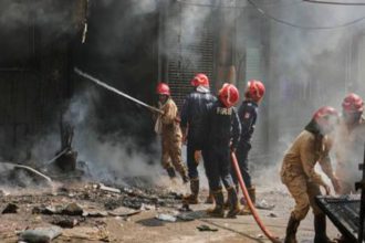 incendio en un centro educativo