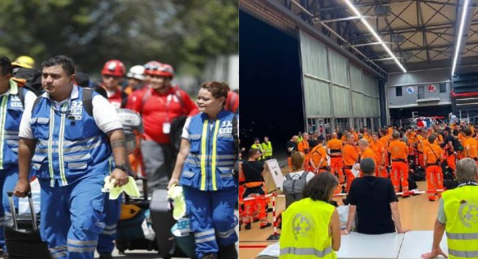 Solidaridad Internacional: Dieciséis países enviaron equipos de rescate a Venezuela