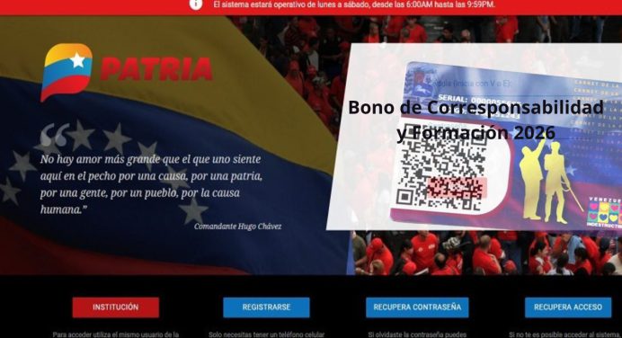 Bono de Corresponsabilidad y Formación 2026: ¿Qué hacer para recibirlo?