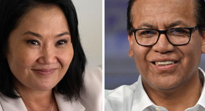 Sánchez y Fujimori: La brecha se reduce a 20 mil votos con el 97% del escrutinio en Perú