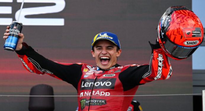 Marc Márquez llegó a los 100 triunfos en la MotoGP