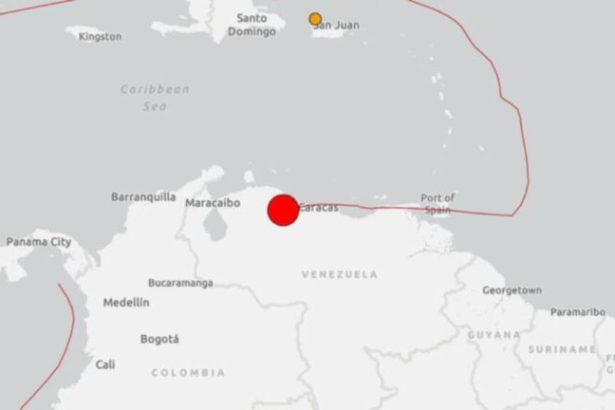sismo en Caracas