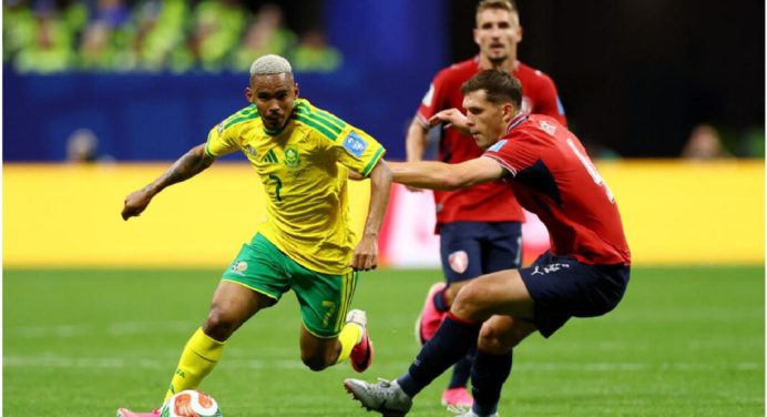República Checa y Sudáfrica empataron a un gol
