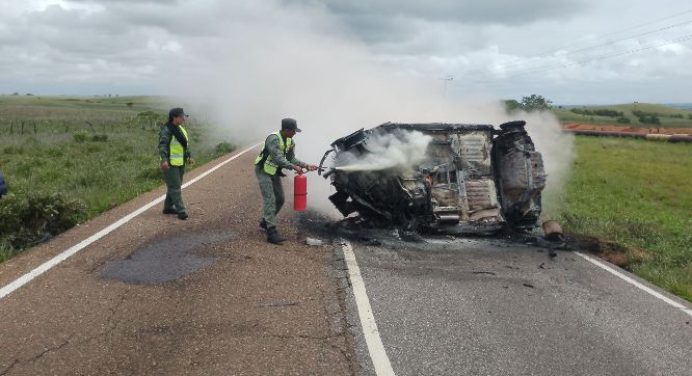 Cuatro fallecidos dejó choque en el tramo La Ceiba-La Leona