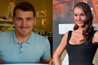 Casillas e Irene Esser
