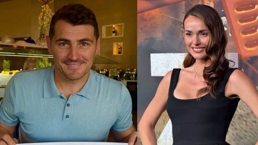 Casillas e Irene Esser