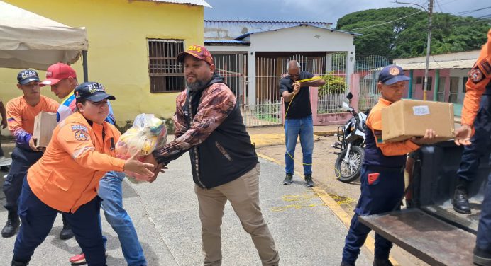 Cedeño continúa en solidaridad con las regiones afectadas por el sismo