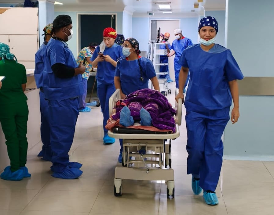 Especialistas de Monagas y Caracas realizan jornada quirúrgica gineco-oncológica 2 cirugia2
