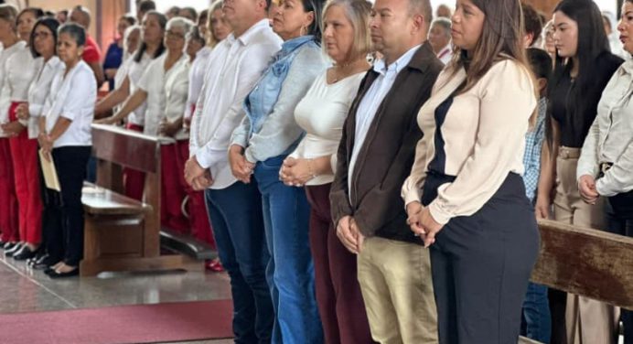 Parroquia El Tejero celebra fiestas patronales en honor al Sagrado Corazón de Jesús